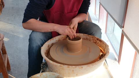 Pottery making