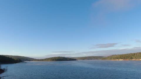 Chilly Early Morning At Wungong Dam