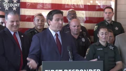 DeSantis Says That Americans Are Fleeing "Dumpster Fire States"