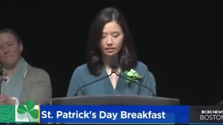 Boston Mayor Michelle Wu defending her segregated holiday party