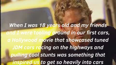 We honor the late Paul Walker by listing over forty of his most inspiring and memorable quotes