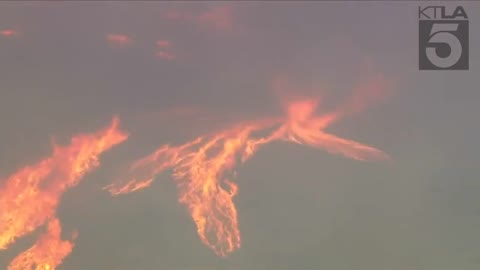 Fire Tornado in Los Angeles