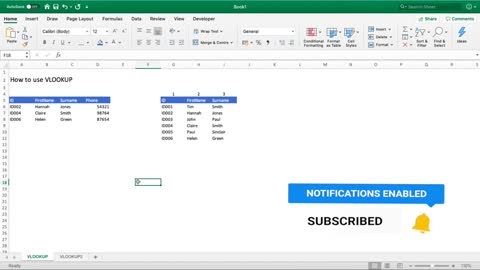 Learn VLOOKUP in MS excel Fast user friendly in 7 minutes