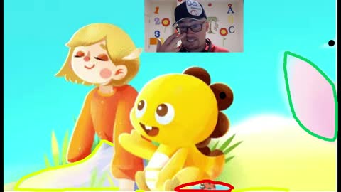 Jesus's Infinite face in VIPKID Teacher page part 1/4