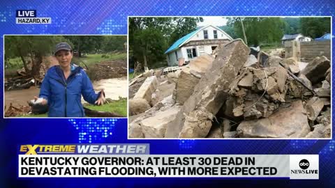 Death toll rises in catastrophic Kentucky flooding l ABCNL