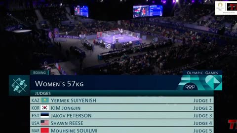 🇵🇭 NESTHY PETECIO Vs JAISMINE LAMBORIAO 🇮🇳 (IND) l FULL FIGHT l PARIS Olympics @57KG l July 29 2024