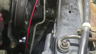 01 Jeep Cherokee water pump and thermostat removal