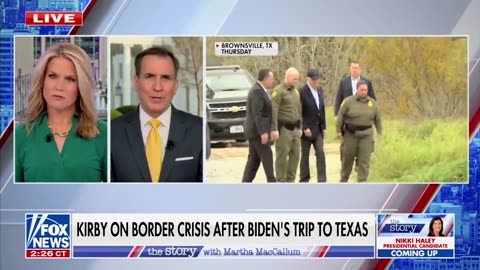 John Kirby Gets Cornered On Live TV, Can't Answer If Biden Ever Met With Border Patrol Chief