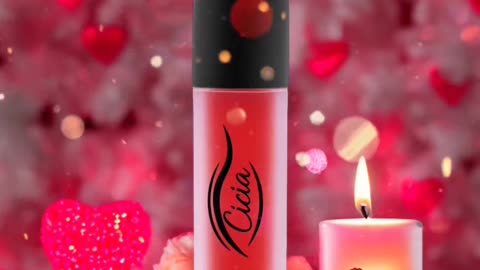 Cicia Premium Red Lip Oil - Cherry Moisturizing and Nourishing Glossy Finish | Lip Care Treatment