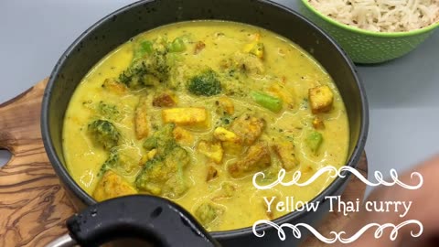 Yellow Thai Curry - Thai recipe - Vegetarian