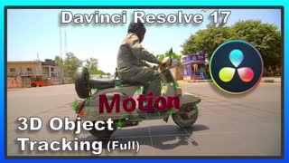 Object Tracking in Davinci Resolve 17 Fusion using the Camera Tracker