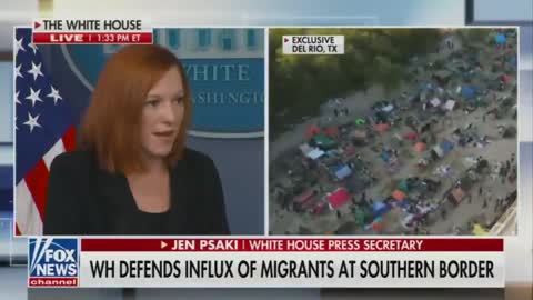April Ryan asks Psaki about "equity and fairness" at the border crisis