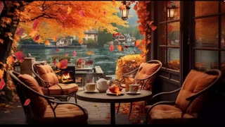 Fall Serenade: Relaxing Jazz Music on a Cozy Patio