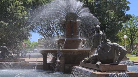 Hyde Park Sydney Fountain