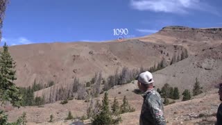 Wyoming Elk at 1090 Yards Kill Shot - Long Range Hunting