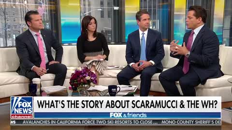 Scaramucci says he wants to "lance the boil" with criticism of Kelly