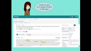 ProQuest Sociology Tutorial