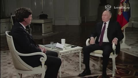 Tucker Carlson interview with President Putin in Russian original