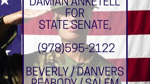 The Salem News | Candidate Damian Anketell | State Senator | Joan Lovely | Second Essex | Kyle Davis