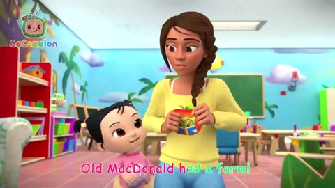 Old MacDonald - Animal Train Song! | CoComelon Nursery Rhymes & Kids Songs