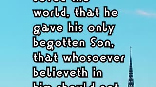 Believe on the Lord Jesus Christ, and thou shalt be saved. - Acts 16:31