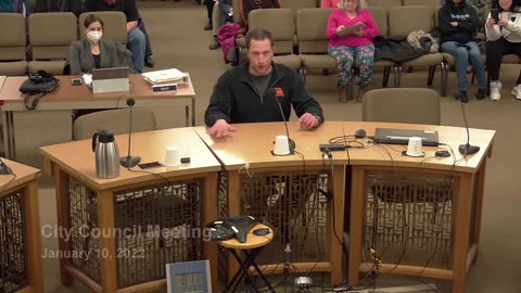 Jason Gerhard addresses Concord City Council on proposed mask ordinance