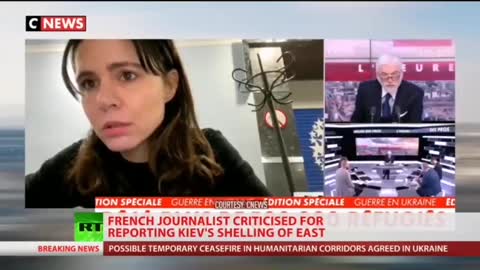 French Journalist States "Ukrainian Government is ‘definitely’ targeting/bombing its own citizens."