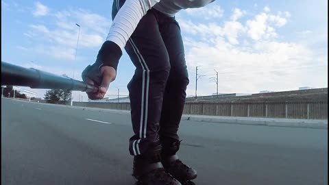 Rollerblade session; Africa