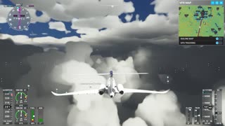 Wild Weather and Storm Landing in Flight Simulator