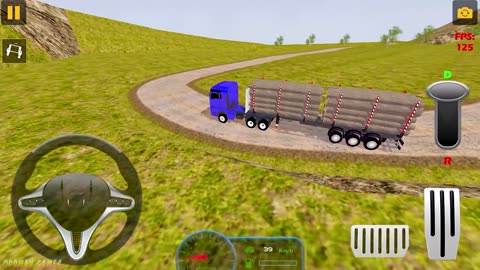 Offroad Oil Tanker Truck Simulator Game 2023 Offroad Driving
