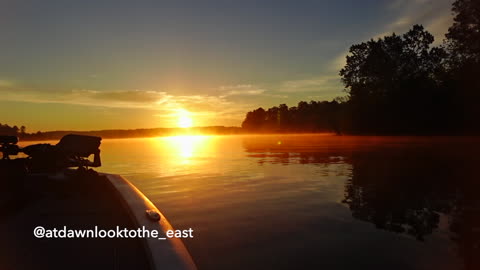 Sunrise Boat Ride Fishing - Say Hello to Heaven