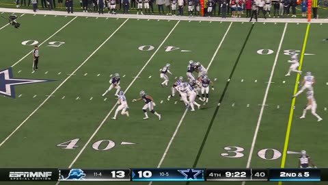 DETROIT LIONS vs. DALLAS COWBOYS MATCH HIGHLIGHTS.