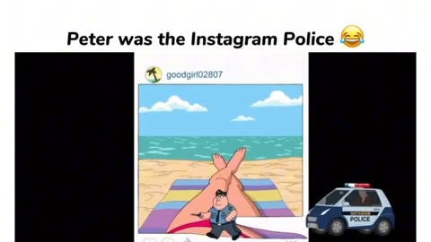 Instagram police 🚨 😂 || FAMILY GUY ||