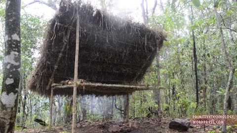 Primitive Technology Bed Shed