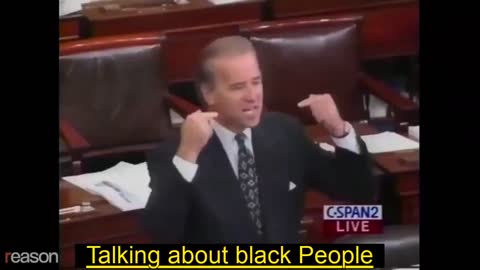 Joe biden racists remarks.