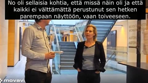 Hanna Nohynek menossa todistamaan Mika Vauhkalan koronapassioikeudenkäyntiin 11.4.2024