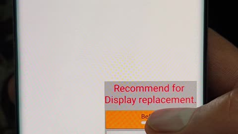 Samsung galaxy s10 screen burn_in screen removed