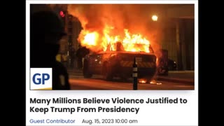 Obiden Gov't will try to burn America down just to stop Trump