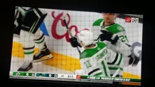 DAL vs SJ - Stars Win in OT 7-6