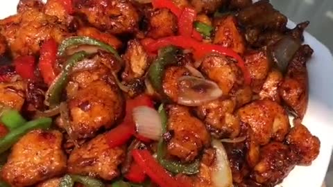 Black Pepper Chicken