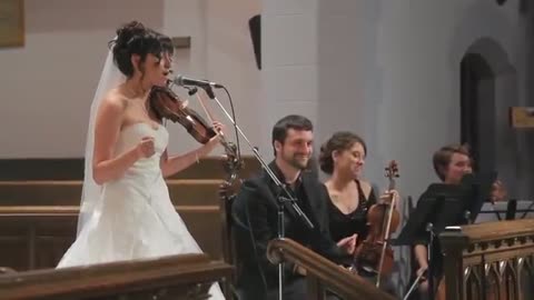 Bride Sings Surprise Song At Wedding Ceremony