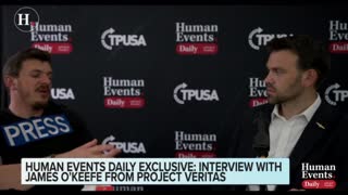 Project Veritas' James O'Keefe tells Jack Posobiec about how he gets treated differently as a journalist than those with mainstream outlets