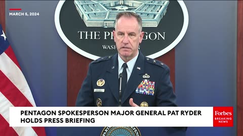 Pentagon Spokesperson Responds To The Backup In Humanitarian Aid To Gaza- Are You 'Frustrated-'