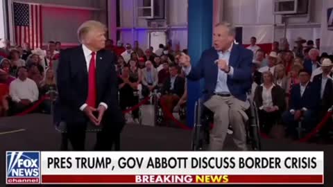 6.30.21 President Trump and Governor Abbot Discuss New Penalties at the Border