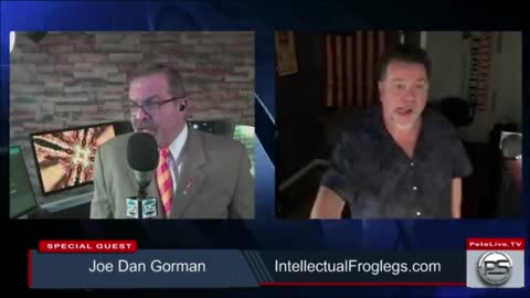 JOE DAN GORMAN (INTELLECTUAL FROGLEGS) JOINS PETE SANTILLI