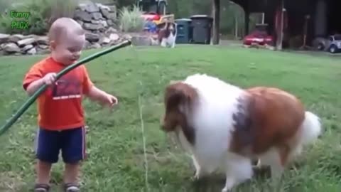 video of Funny Babies and Animals Video THE BEST Adorable Baby and Animals Compilation