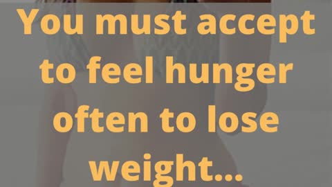 Weight loss facts: myth or truth? Is fasting good to lose weight?