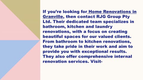 Best Home Renovations in Granville