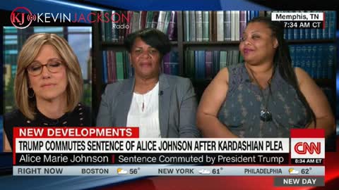 Alice Johnson thanks President Trump