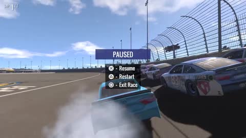 NASCAR Heat Evolution easy mode in a nutshell